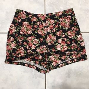 High waisted shorts